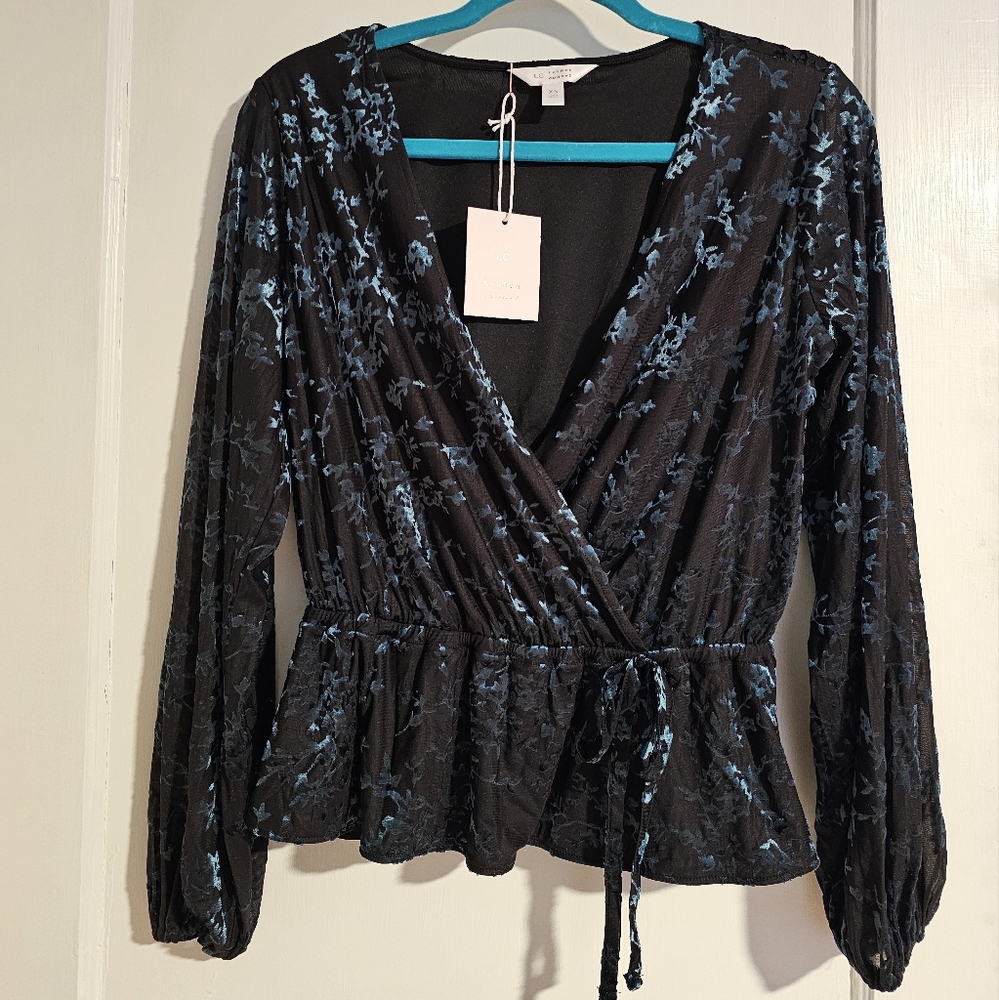 Deep V Blouse